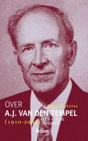 Omslag van Over A.J. van den Tempel