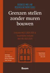 Omslag van Grenzen stellen zonder muren bouwen