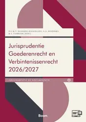 Omslag van Jurisprudentie Goederenrecht en Verbintenissenrecht 2026/2027