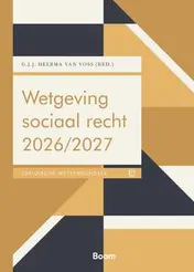 Omslag van Wetgeving sociaal recht 2026/2027