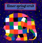 Omslag van Elmer springt eruit!