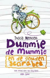 Omslag van Dummie de mummie en de gouden scarabee