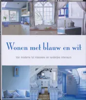 Omslag van Wonen met blauw en wit