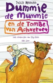 Omslag van Dummie de mummie en de tombe van Achnetoet
