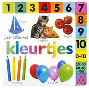 Omslag van Leer tellen met kleurtjes