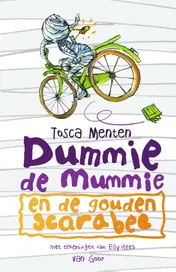 Omslag van Dummie de mummie en de gouden scarabee