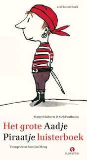 Omslag van Het grote Aadje Piraatje luisterboek