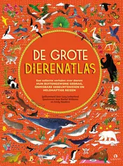 Omslag van De grote dierenatlas
