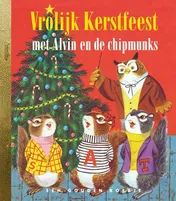 Omslag van Vrolijk Kerstfeest met Alvin en de Chipmunks