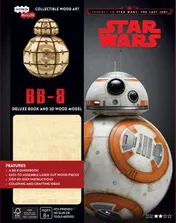 Omslag van Star Wars BB-8 Deluxe Boek met houten model BB-8