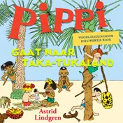 Omslag van Pippi gaat naar Taka Tuka land