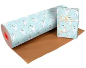 Omslag van Sneeuwman inpakpapier