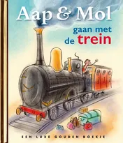 Omslag van Aap en Mol gaan met de trein
