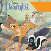 Omslag van Disney’s Bambi - De winter breekt aan voor Bambi