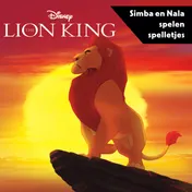 Omslag van De Lion King - Simba en Nala spelen spelletjes