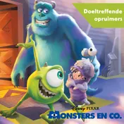 Omslag van Monsters en co - Doeltreffende opruimers