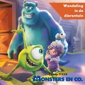 Omslag van Monsters en co - Wandeling in de dierentuin