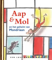 Omslag van Aap en Mol en het geheim van Mondriaan