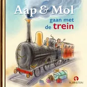 Omslag van Aap & Mol gaan met de trein