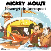Omslag van Mickey Mouse bezorgt de kerstpost
