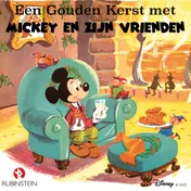 Omslag van Een Gouden Kerst met Mickey Mouse en zijn vrienden