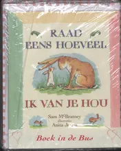 Omslag van Boek in de bus Raad eens hoeveel ik van je hou 5 ex