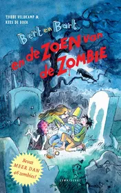 Omslag van Bert en Bart en de zoen van de zombie
