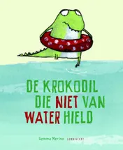 Omslag van De krokodil die niet van water hield