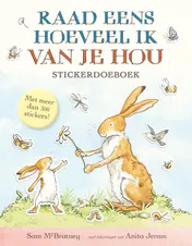 Omslag van Stickerdoeboek Raad eens hoeveel ik van je hou