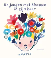 Omslag van De jongen met bloemen in zijn haar