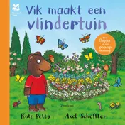 Omslag van Vik maakt een vlindertuin