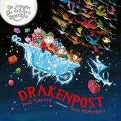 Omslag van De jongen die draken kweekte. Drakenpost!