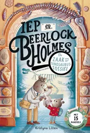 Omslag van Iep en Beerlock Holmes. De zaak van het dinosaurusfossiel