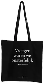 Omslag van Zwart linnen filosofie tassen 5 ex