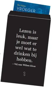 Omslag van Filosofie inpakzakjes zwart (100 ex)