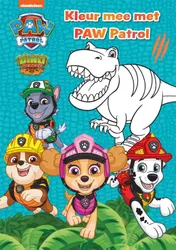 Omslag van Kleur mee met Paw Patrol - Dino Rescue
