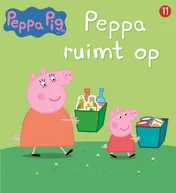 Omslag van Peppa ruimt op