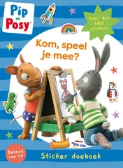 Omslag van Pip & Posy sticker doeboek