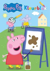 Omslag van Peppa is dol op kleuren