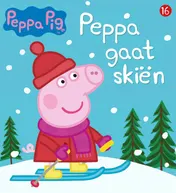 Omslag van Peppa Pig - Peppa gaat skiën (nr 16)