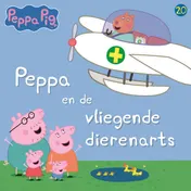 Omslag van Peppa en de vliegende dierenarts