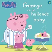 Omslag van George en de huilende baby