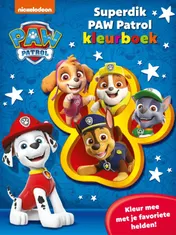 Omslag van Superdik PAW Patrol kleurboek