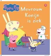 Omslag van Mevrouw Konijn is ziek