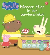 Omslag van Meneer Stier in een servieswinkel