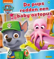 Omslag van Paw Patrol - De pups redden een baby octopus (nr 25)