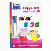 Omslag van Peppa telt van 1 tot 10