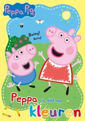 Omslag van Peppa is dol op kleuren