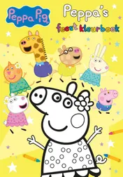 Omslag van Peppa's feestkleurboek