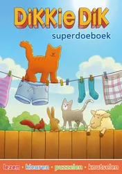 Omslag van Dikkie Dik superdoeboek